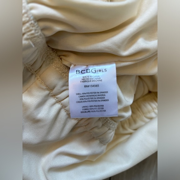 BCBG Girls Sequin Ruffle Jumpsuit (Big Kids), size 16. - Picture 11 of 14